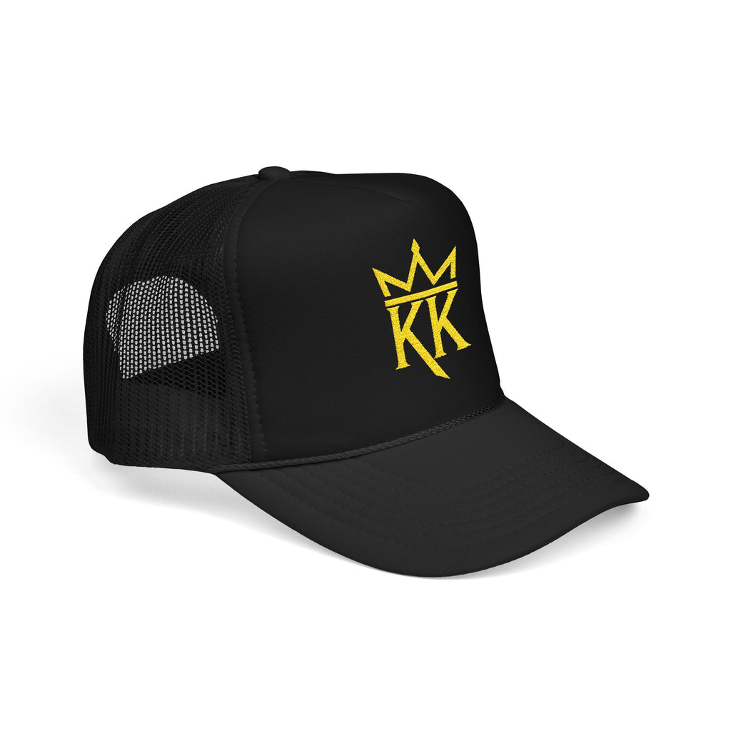 Kingdom Kame Crown Logo Foam Trucker Hat | Premium Christian Snapback