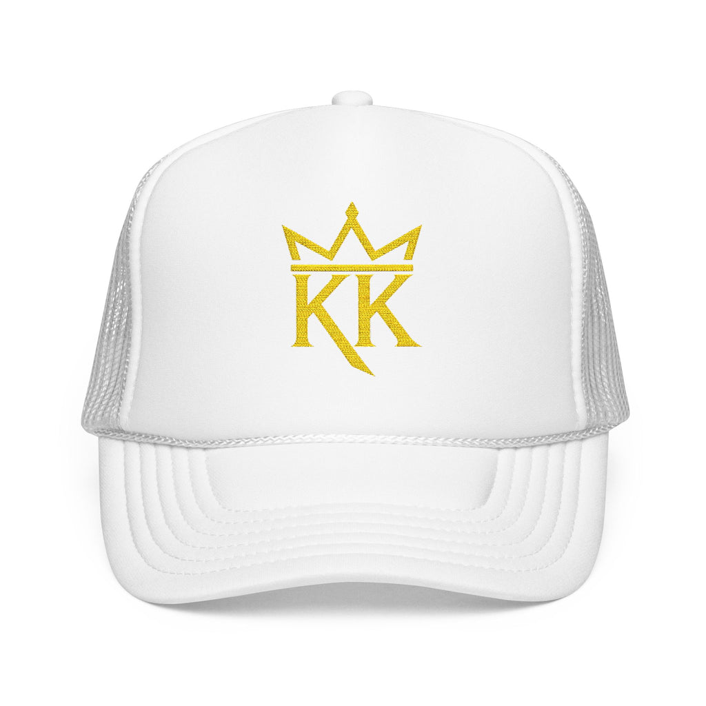 Kingdom Kame Crown Logo Foam Trucker Hat | Premium Christian Snapback