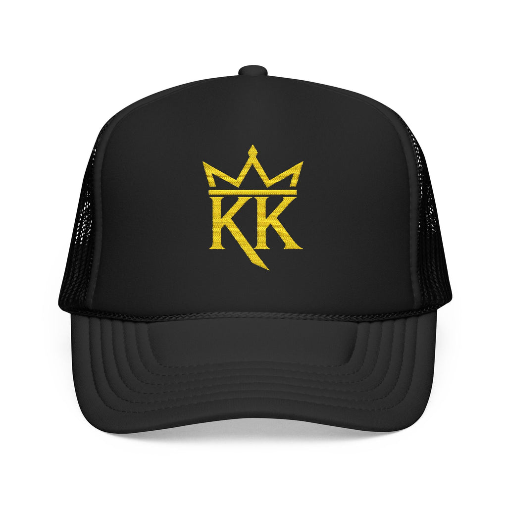 Kingdom Kame Crown Logo Foam Trucker Hat | Premium Christian Snapback