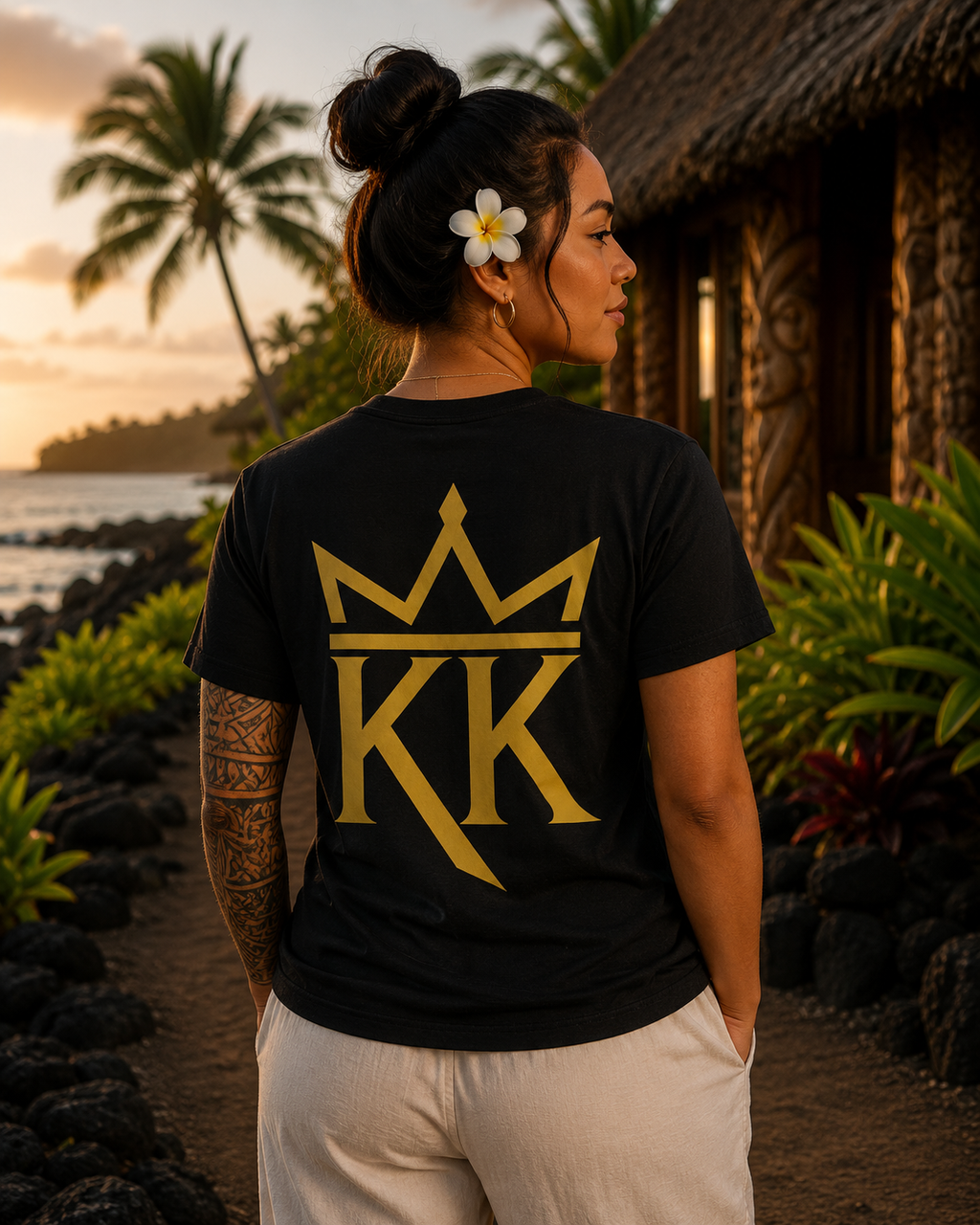 Kingdom Kame Signature Tee | KK Crown Logo | Kingdom Kame Garments