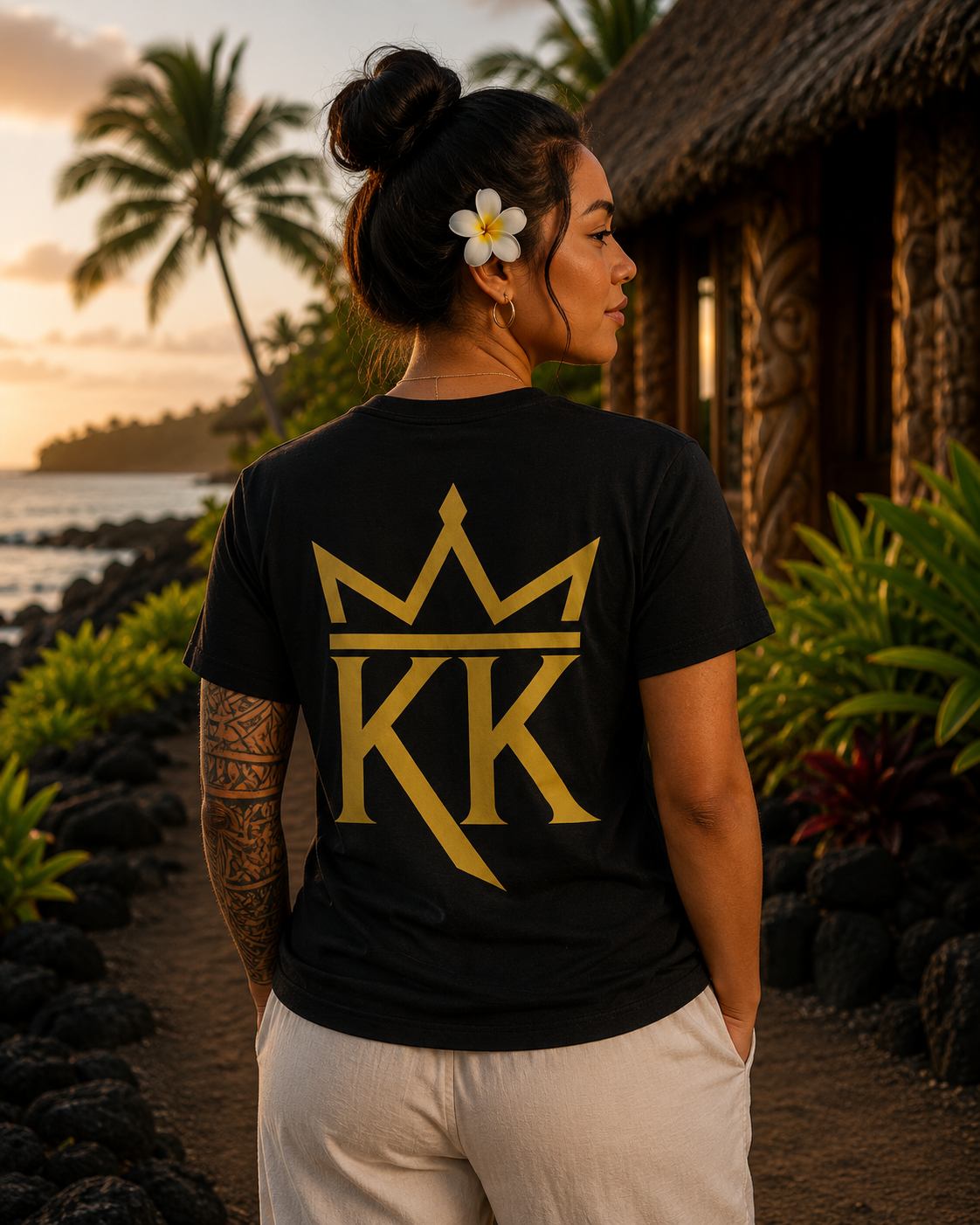 Kingdom Kame Signature Tee | KK Crown Logo | Kingdom Kame Garments