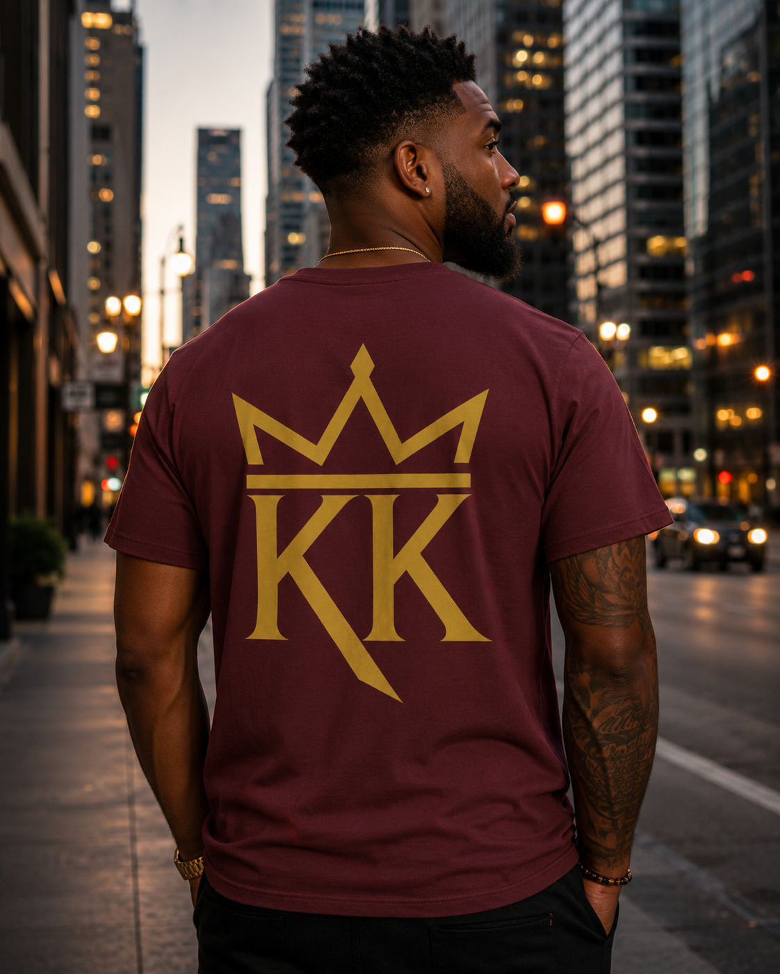 Kingdom Kame Signature Tee | KK Crown Logo | Kingdom Kame Garments