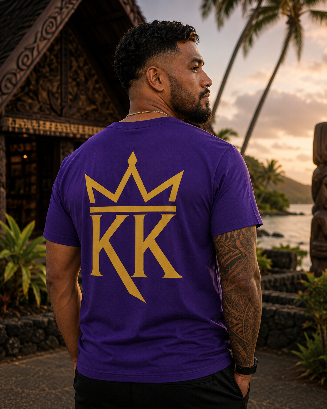 Kingdom Kame Signature Tee | KK Crown Logo | Kingdom Kame Garments