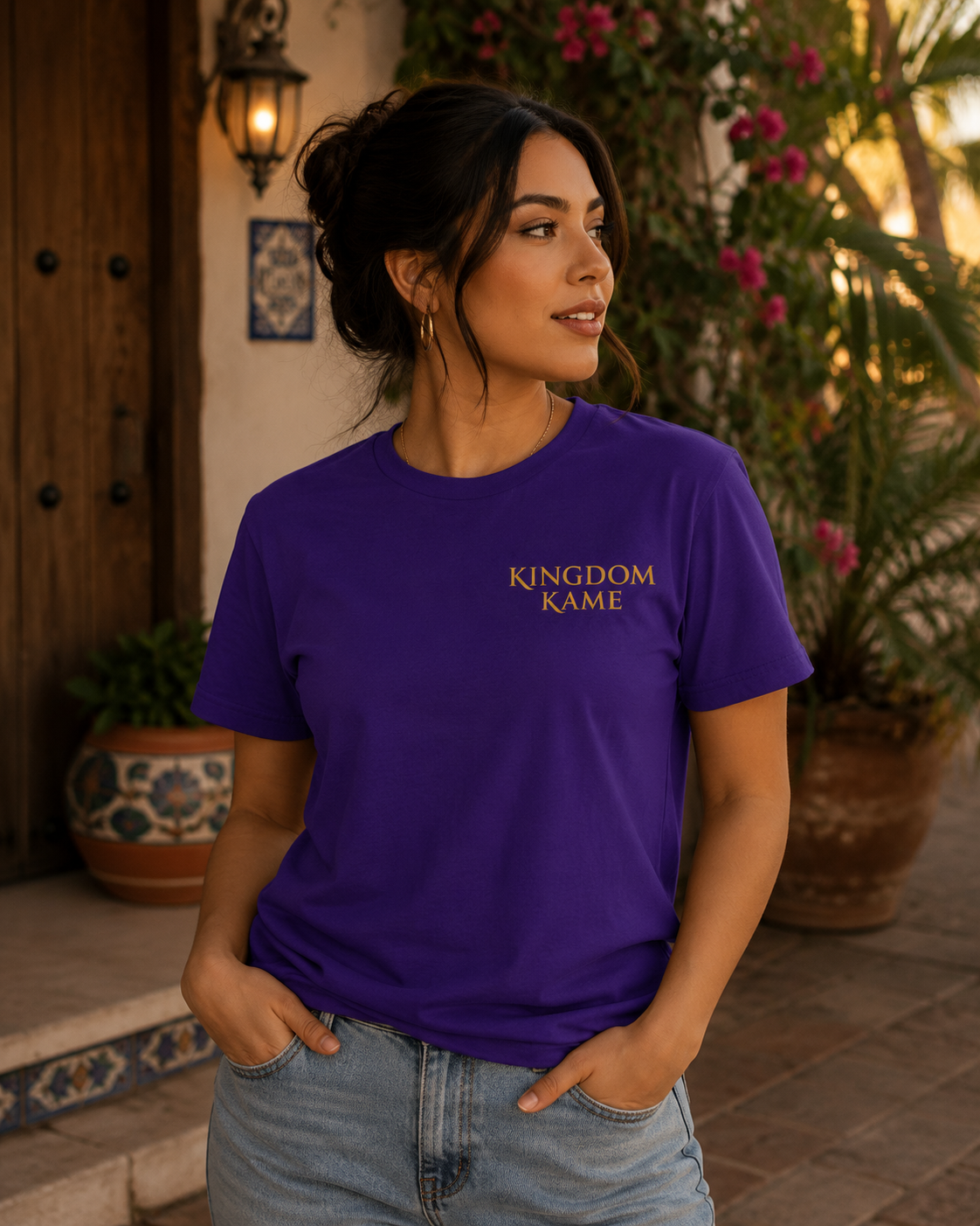 Kingdom Kame Signature Tee | KK Crown Logo | Kingdom Kame Garments