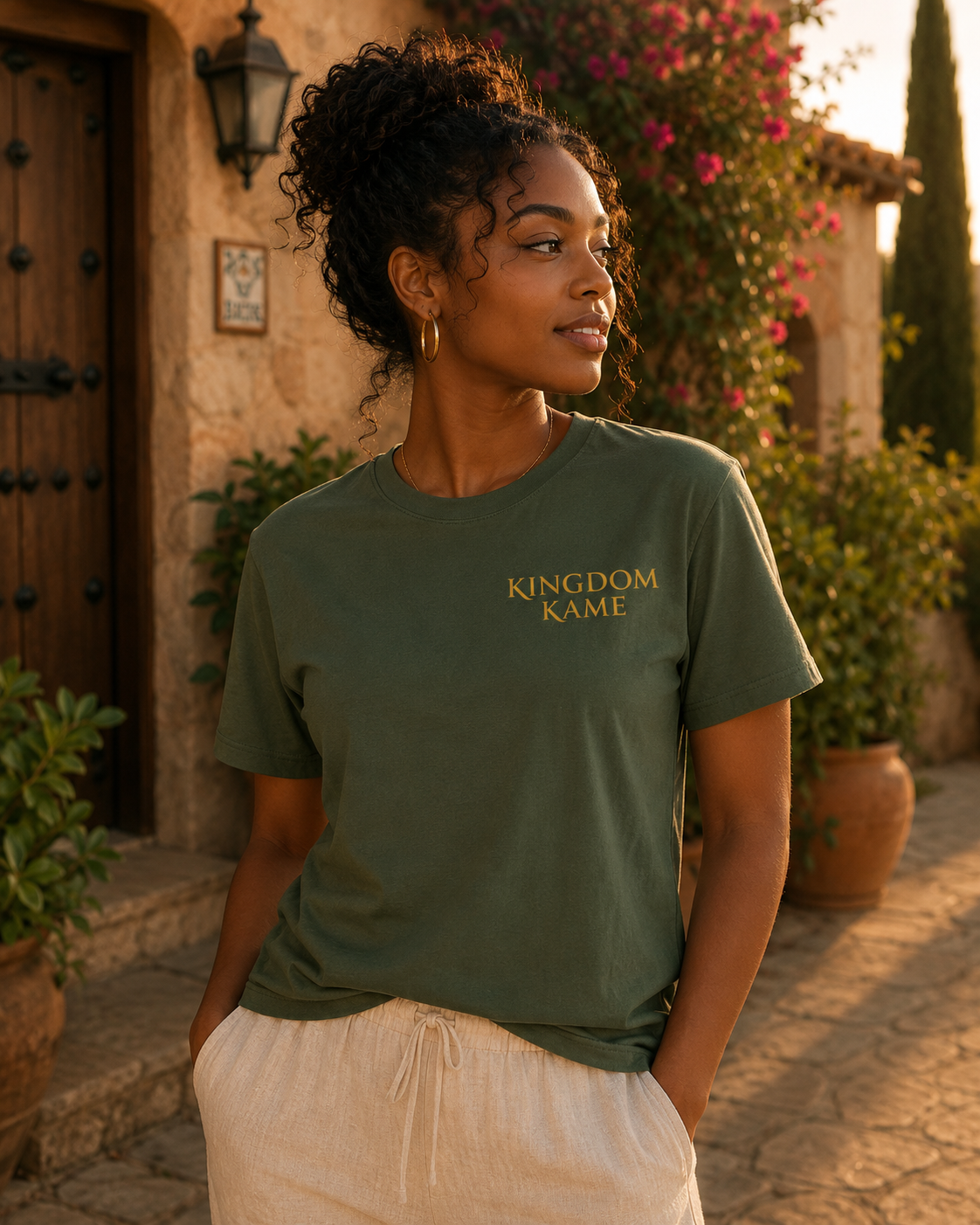 Kingdom Kame Signature Tee | KK Crown Logo | Kingdom Kame Garments