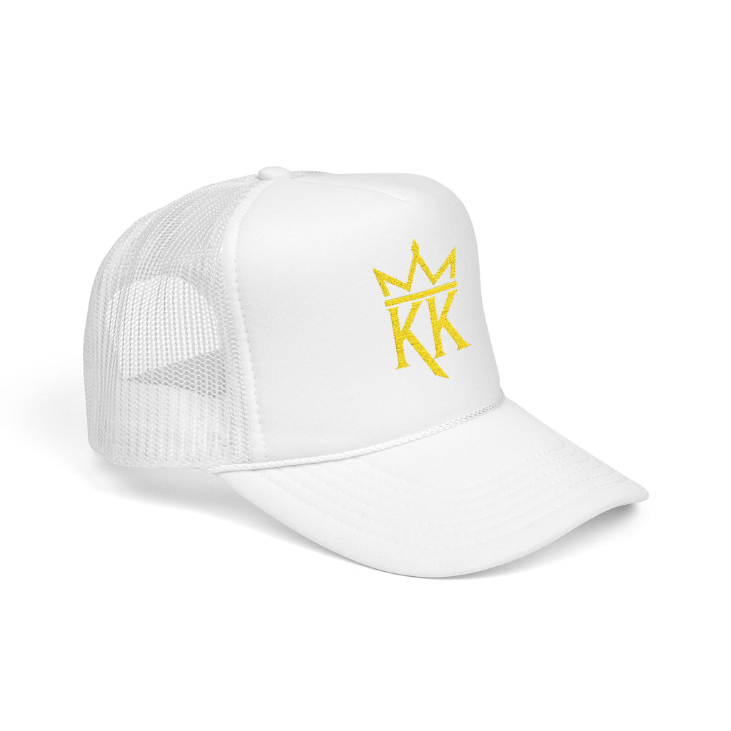 Kingdom Kame Crown Logo Foam Trucker Hat | Premium Christian Snapback
